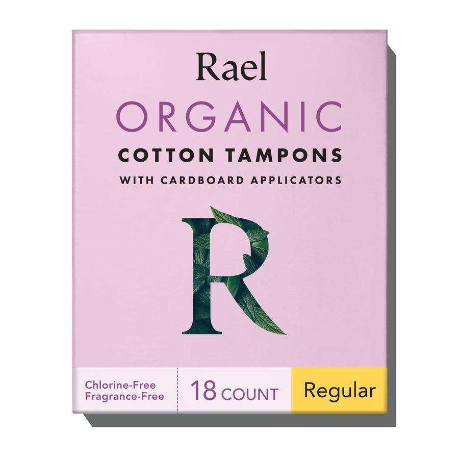 Regular Cardboard Applicator Tampons Made With Organic Cotton W7