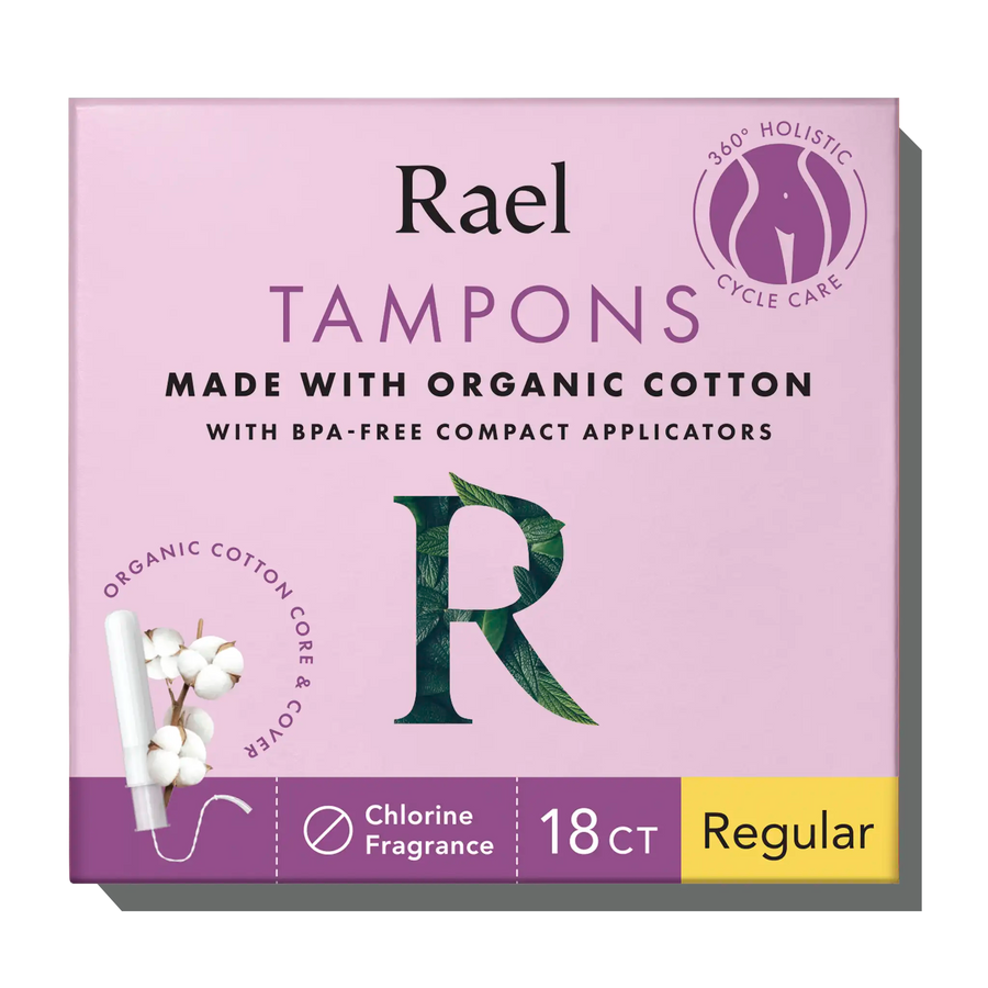 Regular Compact Tampons Made With Organic Cotton V0