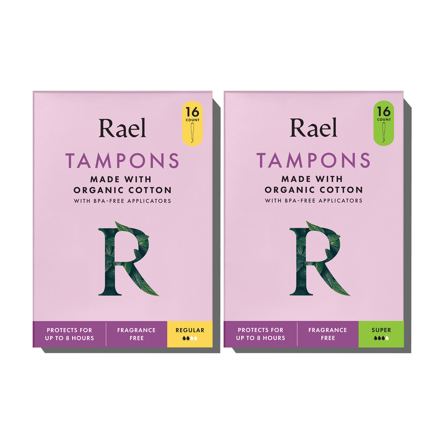 Tampon Variety Pack Made With Organic Cotton V5